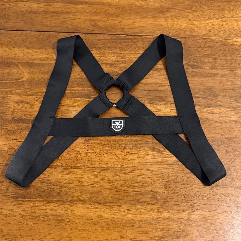 t/o Black Men’s Adjustable Suspenders Posture Support